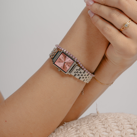 Classic Petite - Pink/Silver
