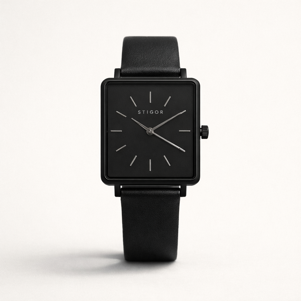 Classic - All Black Leather