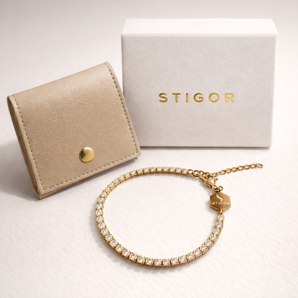 Classic Tennis Bracelet - Gold